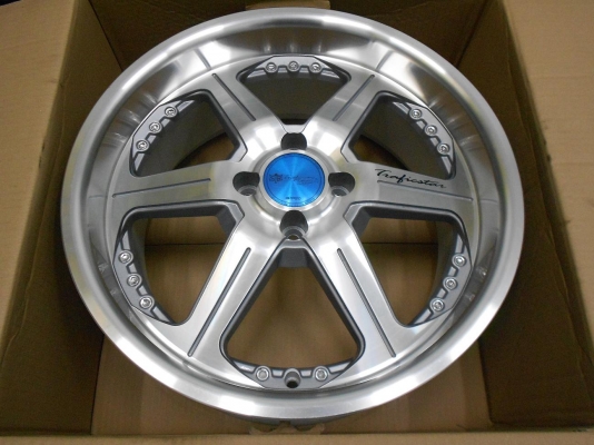 ขายล้อแม็กแต่ง ขอบ 17 ของใหม่ (4/100,5/114.3) 2 ชุด/ใส่-ถ่วงฟรีค่ะ