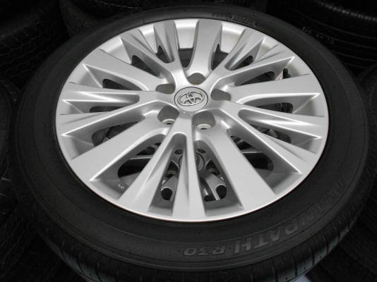 ขายล้อแม็ก Toyota Alphard Vellfire ตัวท็อปสุด ขอบ 18 พร้อมยาง Toyo ปลายปี 11/เทิร์นได้-ใส่ฟรีค่ะ