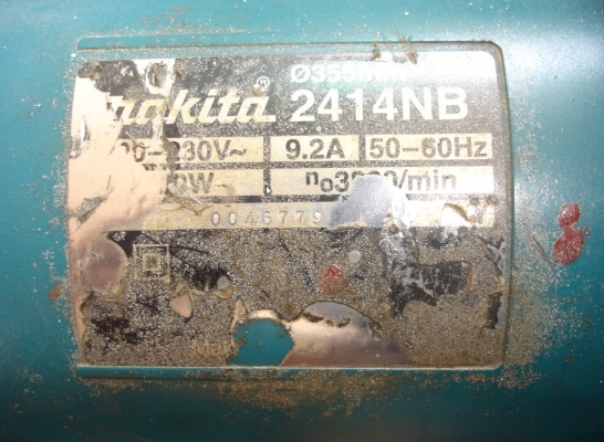 แท่นตัดไฟเบอร์ 14 นิ้ว 2000 วัตต์ Makita รุ่น 2414NB