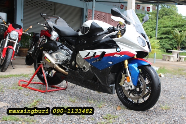 แม็กสิงห์บุรี//BMW S1000RR ปี2010 รถออกศูนย์ ทะเบียนพร้อม แต่งเพียบ หล่อๆ 799000 (รับเทิร์น)