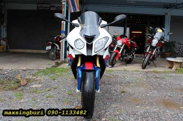 แม็กสิงห์บุรี//BMW S1000RR ปี2010 รถออกศูนย์ ทะเบียนพร้อม แต่งเพียบ หล่อๆ 799000 (รับเทิร์น)
