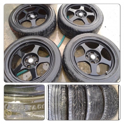 ขายแม็กมือ2ขอบ16 Spoon 4รู100 + ยาง ราคา 8,500 บ.ราคาถูก