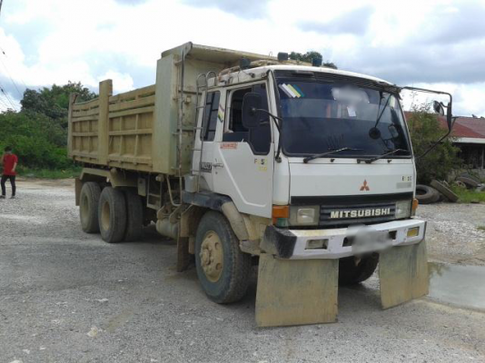 ขายรถบรรทุกสิบล้อดั๊มพ์ Mitsubishi TD แชสซี FN527TD24xx 2 เพลา ด.โคราช ทะเบียนพร้อม