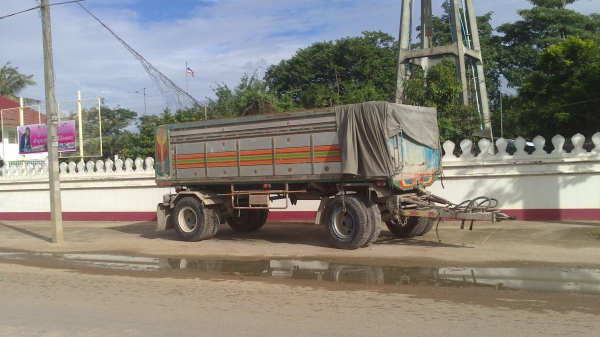 ต้องการขายรถพ่วง 18 ล้อ Mitsubishi ยูโร 1 ติดก๊าซ NGV