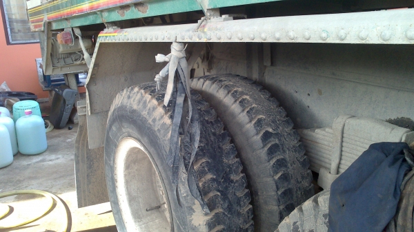 ต้องการขายรถพ่วง 18 ล้อ Mitsubishi ยูโร 1 ติดก๊าซ NGV