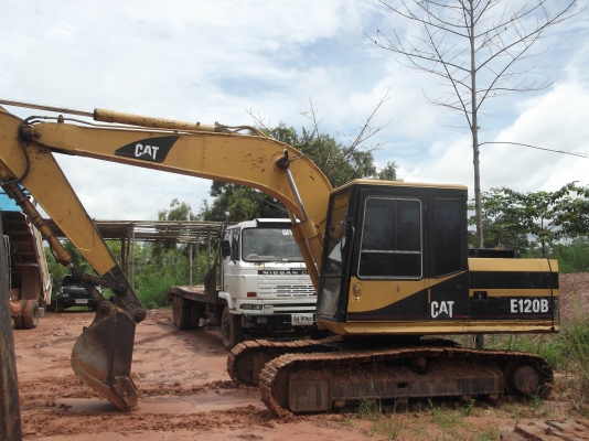 ขาย แบ็คโฮ cat e120b (มี VDO)