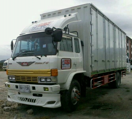 ขายรถบรรทุก6ล้อประกอบตู้10บาน ยาว 7.20 เมตร เครื่อง HO7C 185 แรง เครื่องแน่ดีมาก คัสชีสืสวยตลอดเส้น ตู้พึ่งต่อใหม่ได้6เดือนครับ