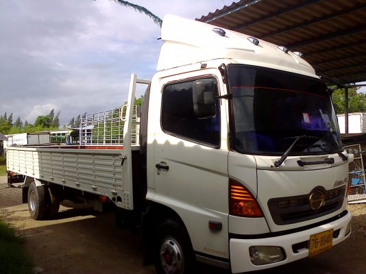 6 ล้อกลาง HINO MEGA *Euro.2* FC4J 175 แรงม้า+Turbo+Inter *ยาว 6.50 ม.* รถสวยจริง *รถห้างแท้* *.ปี.49.*