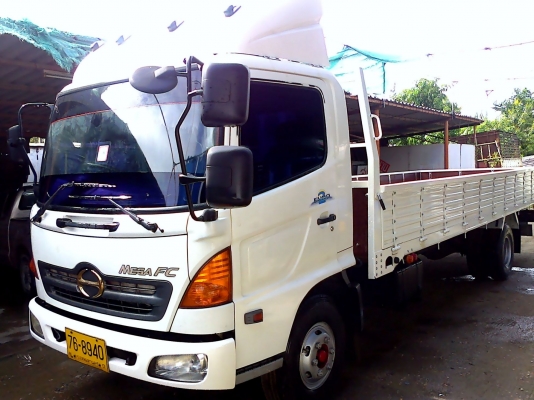 6 ล้อกลาง HINO MEGA *Euro.2* FC4J 175 แรงม้า+Turbo+Inter *ยาว 6.50 ม.* รถสวยจริง *รถห้างแท้* *.ปี.49.*