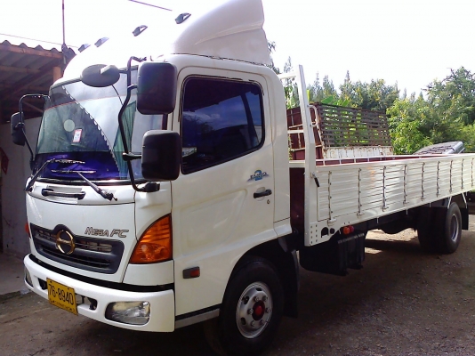 6 ล้อกลาง HINO MEGA *Euro.2* FC4J 175 แรงม้า+Turbo+Inter *ยาว 6.50 ม.* รถสวยจริง *รถห้างแท้* *.ปี.49.*