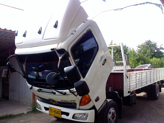 6 ล้อกลาง HINO MEGA *Euro.2* FC4J 175 แรงม้า+Turbo+Inter *ยาว 6.50 ม.* รถสวยจริง *รถห้างแท้* *.ปี.49.*