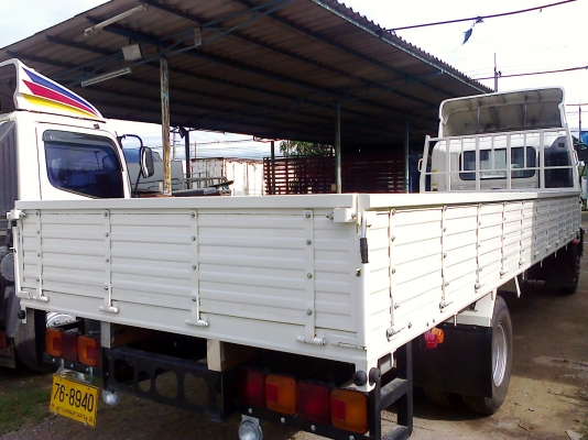 6 ล้อกลาง HINO MEGA *Euro.2* FC4J 175 แรงม้า+Turbo+Inter *ยาว 6.50 ม.* รถสวยจริง *รถห้างแท้* *.ปี.49.*