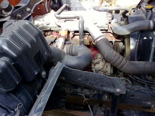 6 ล้อกลาง HINO MEGA *Euro.2* FC4J 175 แรงม้า+Turbo+Inter *ยาว 6.50 ม.* รถสวยจริง *รถห้างแท้* *.ปี.49.*