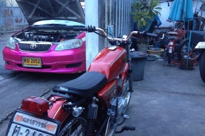 ขาย Yamaha RXS แต่งแนวจิ๊กโก๋ เครื่องฟิต ๆ ทะเบียนเต๊มพร้อมโอน