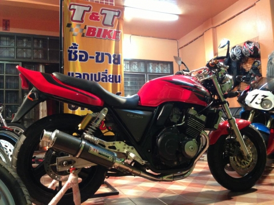 ต้ำพระราม2 ขาย honda cb 400 ปี94 อินวอนสภาพนางฟ้าของแต่งเต็ม