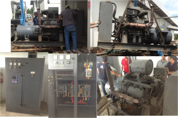 ขายเครื่องกำเนิดไฟ้า 125KVA 100kW = 235,000 B.