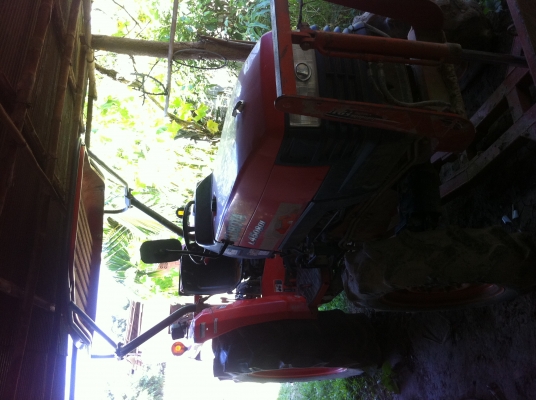 ขาย รถไถคูโบต้า L4508 DI ถูก พร้อมอุปกรณ์ 3 ชิ้นครบ