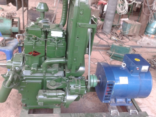 ขายเครื่องปั่นไฟประกอบใหม่ 10 Kw ไดร์ใหม่แกะกล่อง