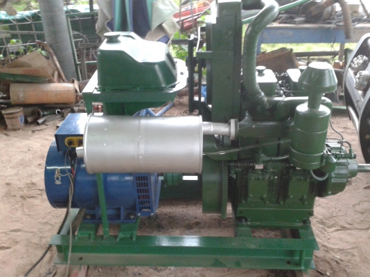 ขายเครื่องปั่นไฟประกอบใหม่ 10 Kw ไดร์ใหม่แกะกล่อง