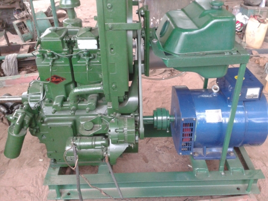 ขายเครื่องปั่นไฟประกอบใหม่ 10 Kw ไดร์ใหม่แกะกล่อง