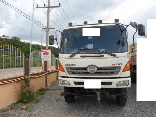 ขายรถพ่วง Hino fm2p 380 ปี  53 กะบะสามิตร ลูก3คาน รถสวยพร้อมใช้งาน