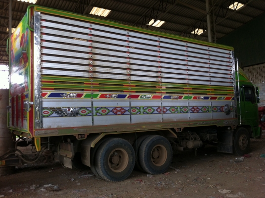 ขายรถพ่วง 22 ล้อ 2 เพลา แม่-ลูก กระบะเนียมคอกเกษตรดั้ม HINO PROFIA-P11C-เกียรืคูเลอร์ไดร์ ปี.55 รถสวยมากๆ สนใจจองเลย