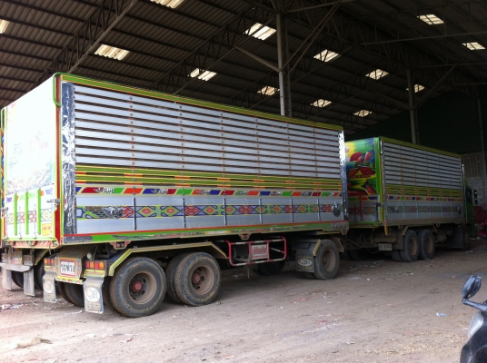 ขายรถพ่วง 22 ล้อ 2 เพลา แม่-ลูก กระบะเนียมคอกเกษตรดั้ม HINO PROFIA-P11C-เกียรืคูเลอร์ไดร์ ปี.55 รถสวยมากๆ สนใจจองเลย