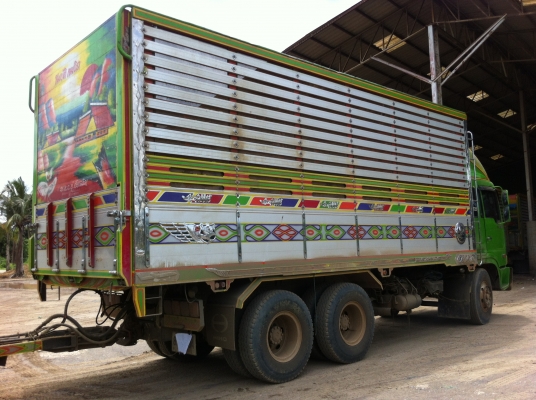 ขายรถพ่วง 22 ล้อ 2 เพลา แม่-ลูก กระบะเนียมคอกเกษตรดั้ม HINO PROFIA-P11C-เกียรืคูเลอร์ไดร์ ปี.55 รถสวยมากๆ สนใจจองเลย