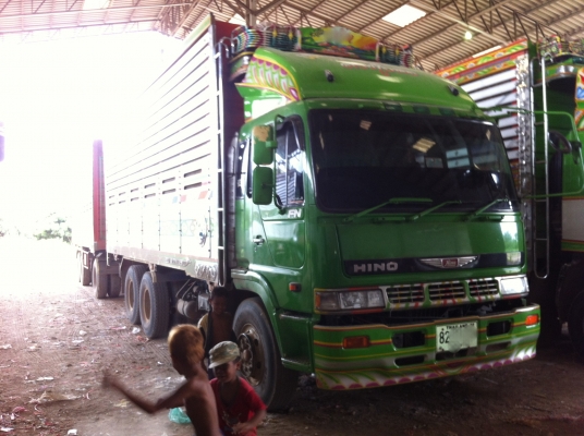 ขายรถพ่วง 22 ล้อ 2 เพลา แม่-ลูก กระบะเนียมคอกเกษตรดั้ม HINO PROFIA-P11C-เกียรืคูเลอร์ไดร์ ปี.55 รถสวยมากๆ สนใจจองเลย