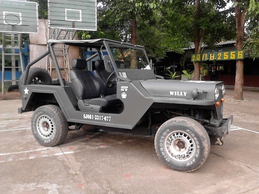 ขายรถจี๊ปM151A1สร้างจากคาริเปี้ยนทะเบียนโอน