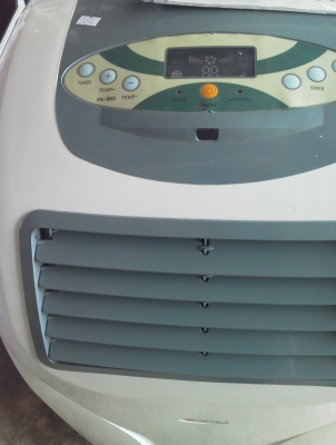 แอร์เคลื่อนที่AJ 9000. BTU. ซื้อมาได้แค่4เดือนยังมีประกันเหลืออุปกรณ์ครบ. 6700บาท