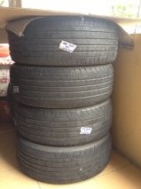 ขายยาง 205/65/15 ปี 09 มี 4 วง 1500 บาท