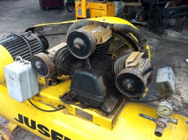 ขายปั๊มลม JUSEN 10 แรง เก่านอกถูก 38,000 บาท