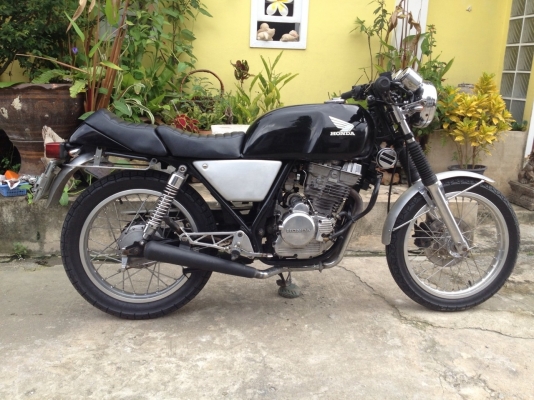 ขาย Honda clubman 250cc แต่ง cafe ทะเบียนแท้พร้อมโอน ราคาถูก 51000 สนใจติดต่อ 0816545052 เอ