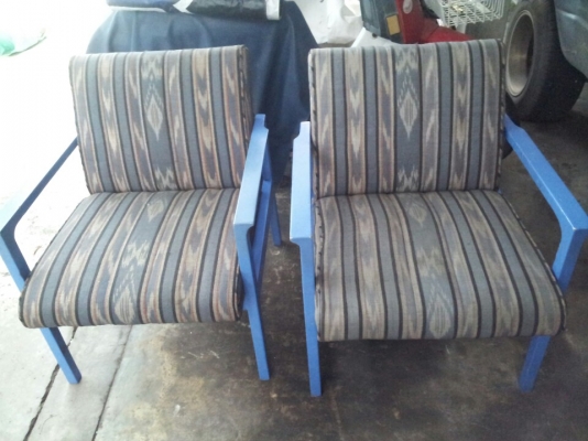 ขาย เก้าอี้ งานเรโท เบาะผ้า
