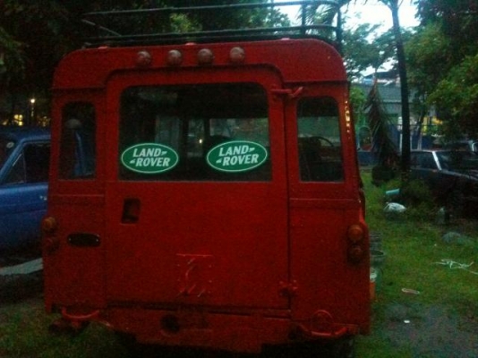 Land Rover เครื่อง ISUZU C190 2200 CC ลงเล่มแล้ว รถติดขับได้ ทะเบียนแท้ คัสซีไม่ผุ ขับ2 คานหน้าเดิม 80,000 บาท