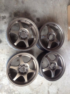 ขายเเม็กขอบ15 กว้าง 6.5 4/100 กับ 4/100,114.