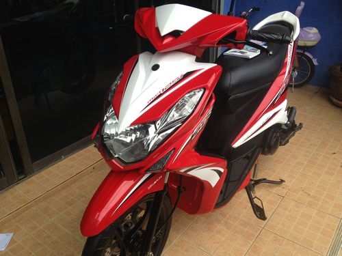 MIO125iMX ระบหัวฉีดตัวท็อปแม็กแท้ศูนย์รถ6เดือนสภาพป้ายแดง