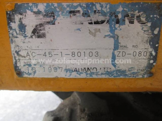 ขายรถยกแมนลิฟท์ Tadano AC-45-1:สูง 4.5 เมตร แบบขากรรไกร ใช้งานได้ปกติ(ขายไม่รวมแบตเตอร์รี่)