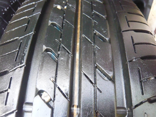 ยางขอบ 14 บริสโตน 165 65 14 ถอดมิตซู มิราจ ป้ายแดงใหม่ๆ