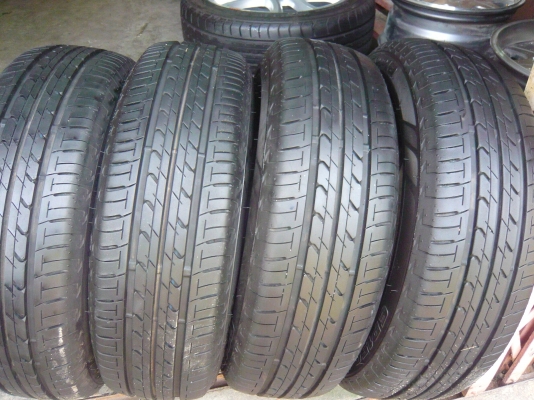 ยางขอบ 14 บริสโตน 165 65 14 ถอดมิตซู มิราจ ป้ายแดงใหม่ๆ