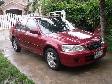 ขายรถ HONDA CITY TYPE Z 1.5 EXi สีแดง เกียร์ออโต้