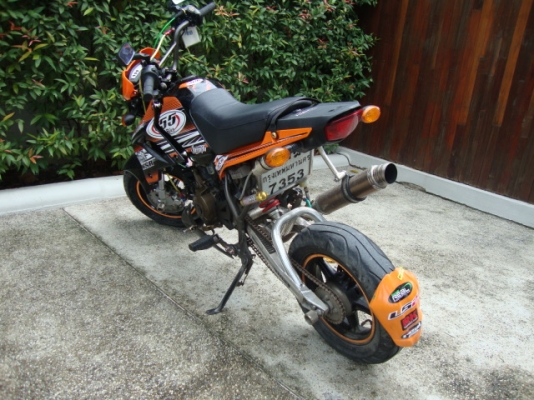 -ขาย NEW Ksr ปี53 ตัวใหม่ สีส้ม