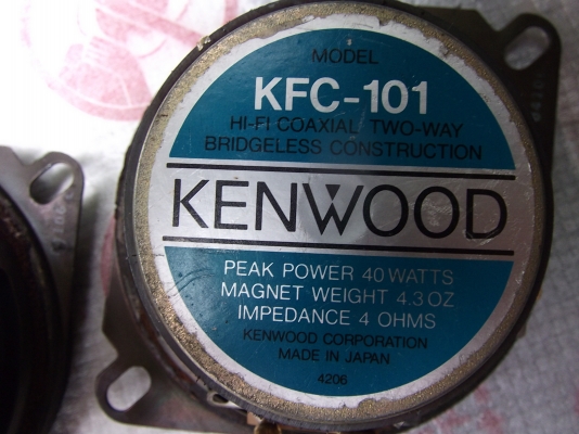 ดอกลำโพง KENWOOD ขนาด4นิ้ว 2ทาง