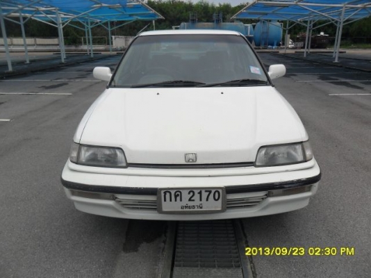 ขายHonda Civicท้ายแดงปี91เครื่องเดิม1.5เกียร์ธรรมดาพวงมาลัยเพาเวอร์รถขับดีมากประหยัดขายถูกครับ