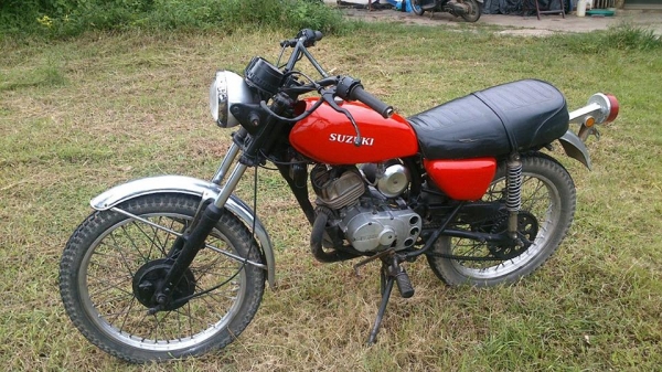 ขาย suzuki ts100 ท่อแซก