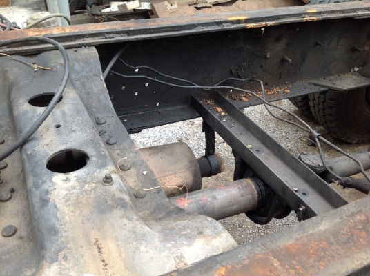 HINo. F18เพลาเดียวหัวคัสซี