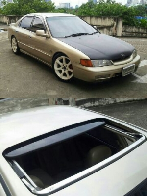 ขายAccord  f22b vtec ติดlpg Sunroof ประกอบนอกแท้airdigital max17  5รูแท้ปัดหลัง ซิ่งๆ