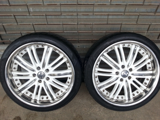 Club linea l368 ล้อนอกขอบ 19 5/114 พร้อมยาง มีคู่เดียว