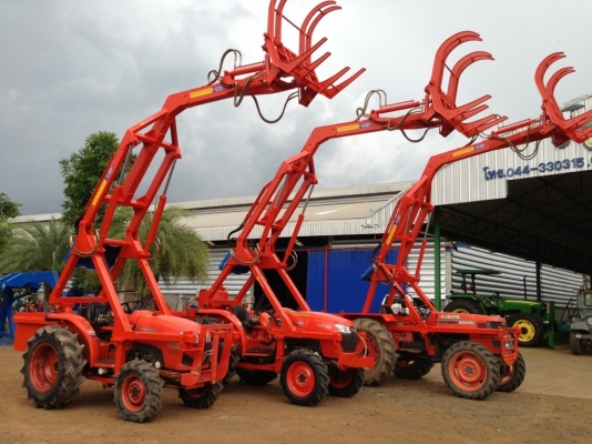 คีบอ้อย คูโบต้า ฟอร์ด จอห์นเดียร์ ยันม่าร์ ติดรถไถทุกรุ่น ทุกขนาด